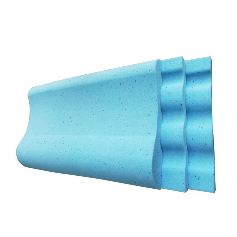 メモリフォームソフト伝統的な枕をカットします